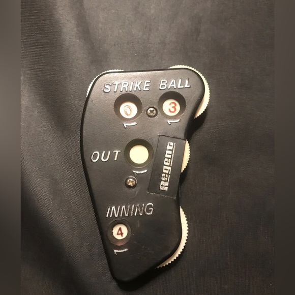 Regent Other - BASEBALL-SOFTBALL"3BALL-2STRIKE-2OUT"9INNING FOUR FUNCTION INDICATOR Regent